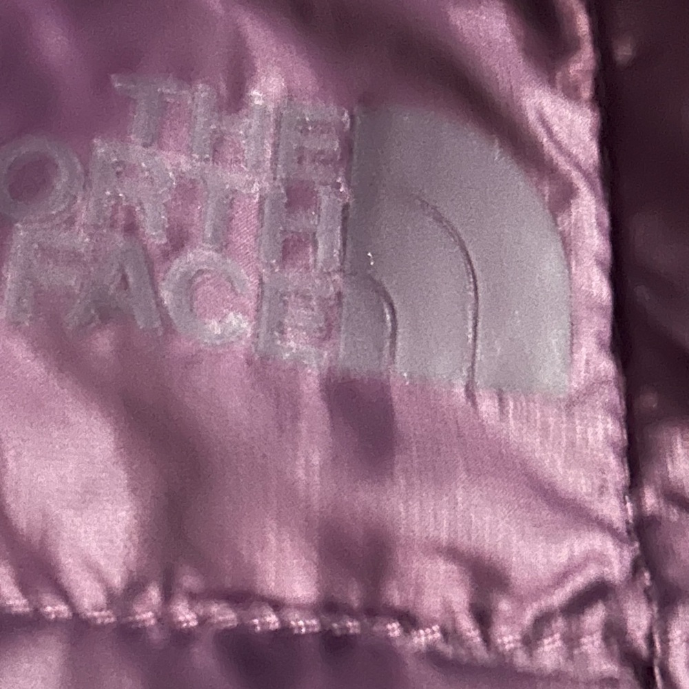 Purple  North Face Nylon Jacket - Deep Plum Color - Picture 3 of 5